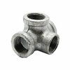 Thrifco Plumbing 1-1/4 Inch Galvanized Steel Side Outlet Tee 5217098